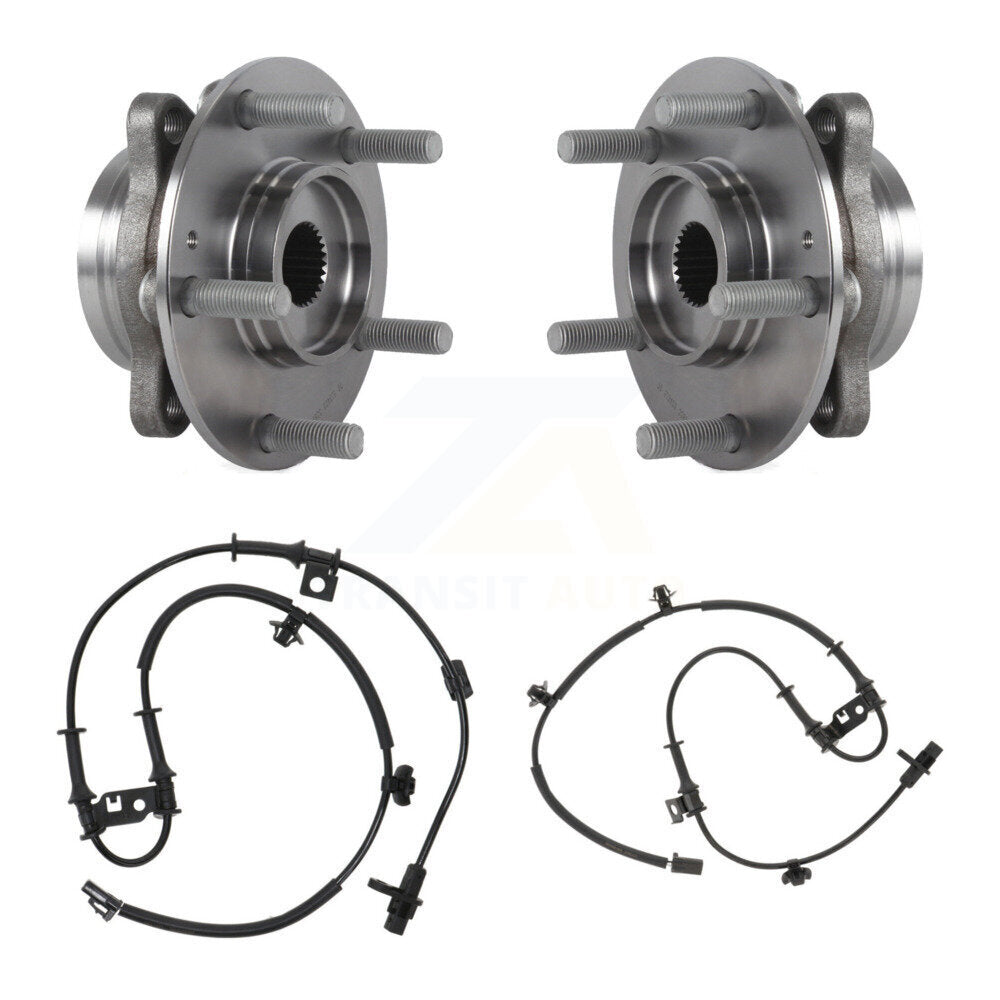 Kit de capteur de roulement de moyeu de roue avant, pour Hyundai Elantra GT 2.0L avec ABS à 4 roues
