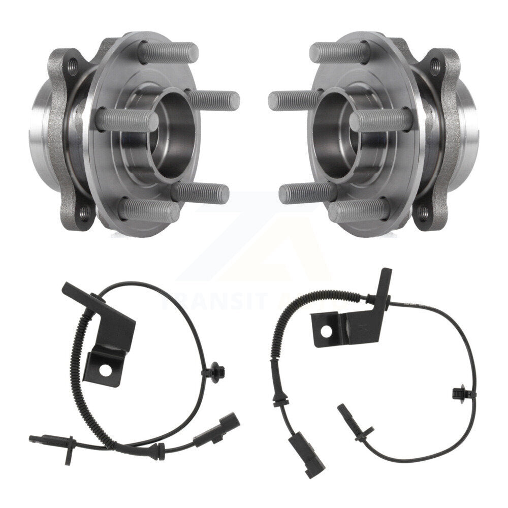 Kit de capteurs ABS pour roulement de moyeu de roue avant, pour Lincoln Continental 2018 avec harnais