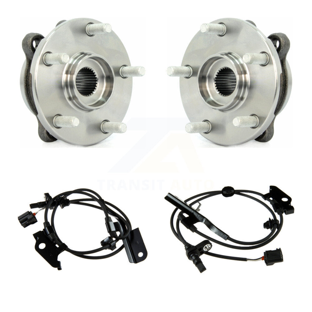 Kit de roulement de moyeu de roue avant et capteur ABS pour Toyota RAV4 avec harnais
