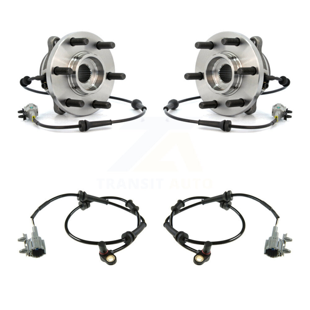 Kit de roulement de moyeu de roue avant et capteur supplémentaire pour Suzuki Equator 09-12 avec harnais