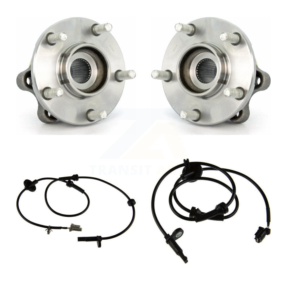Kit de roulement et capteur de moyeu de roue avant pour Nissan Quest 2004 3,5 L avec 4 roues AB