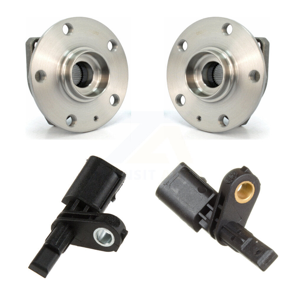 Kit de roulement de moyeu de roue avant et capteur ABS pour Volkswagen R32 K7S-102352