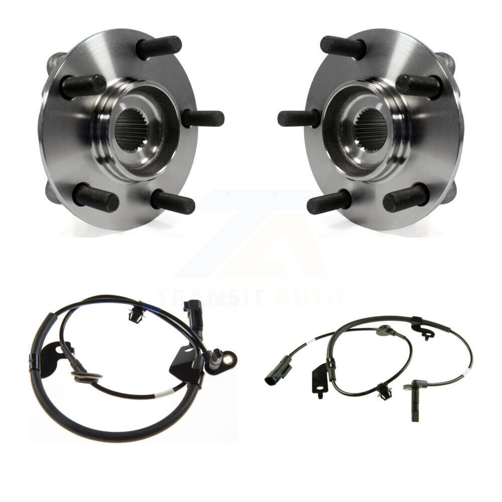 Kit de roulement de moyeu de roue avant et capteur ABS pour Mitsubishi Lancer avec harnais