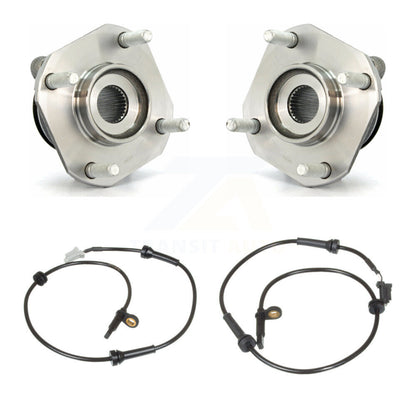 Kit de roulement de moyeu de roue avant et capteur ABS pour Nissan Sentra avec harnais