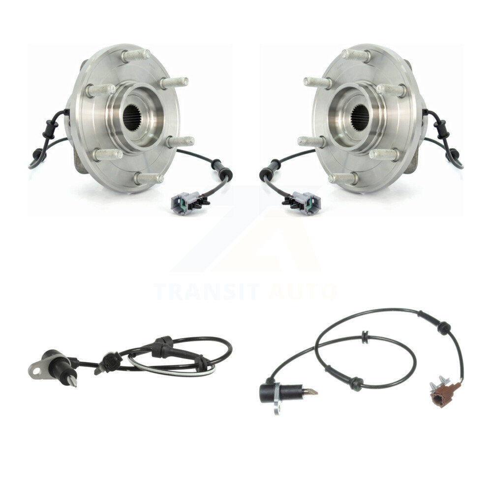 Kit de roulement de moyeu de roue avant et capteur ABS supplémentaire pour Nissan Pathfinder
