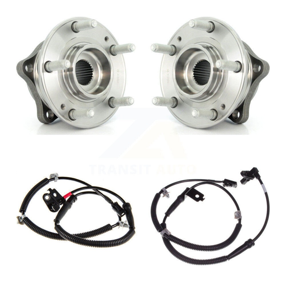Kit de roulement et capteur de moyeu de roue avant pour Hyundai Santa Fe 2007 – 2009 avec harnais