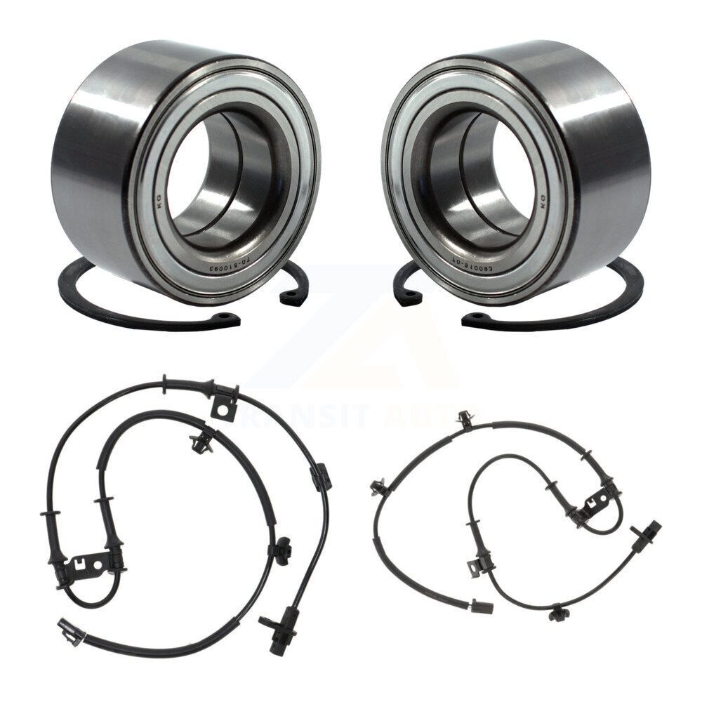 Kit de roulement de roue avant et capteur ABS pour Hyundai Elantra GT coupé avec harnais
