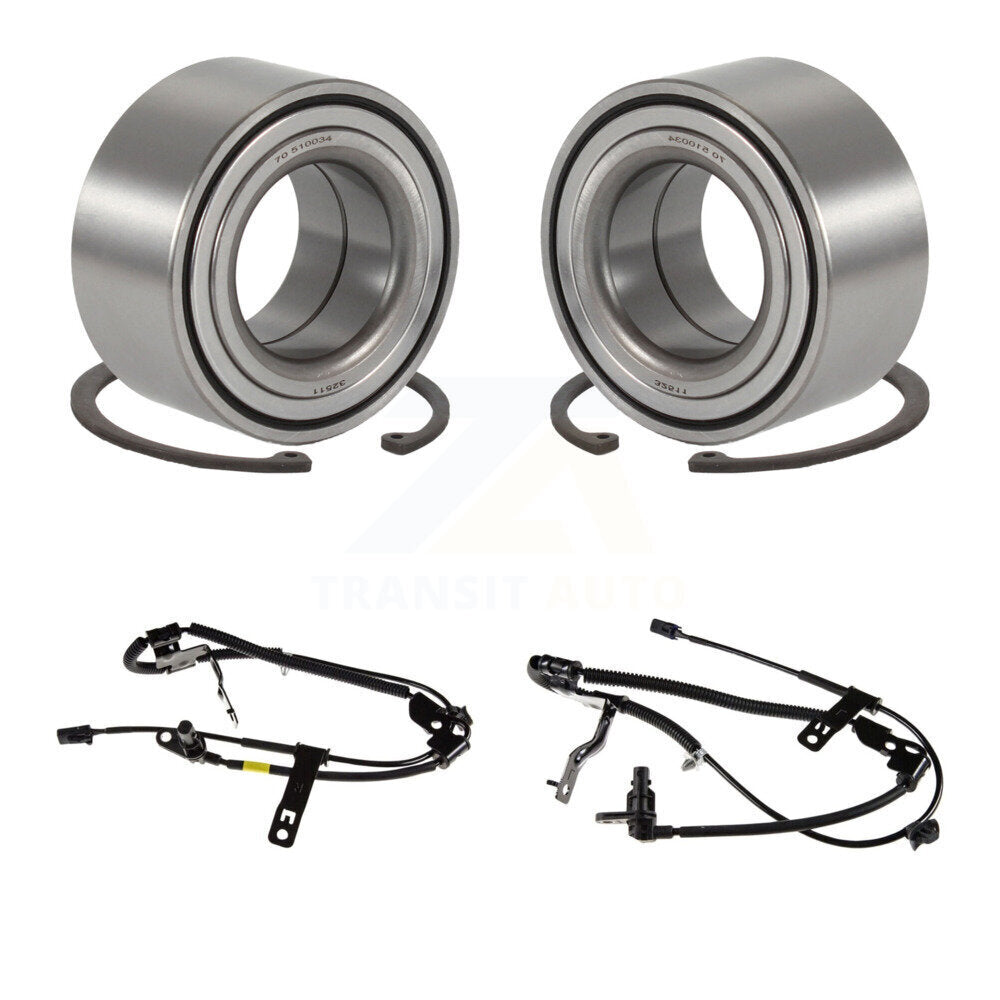 Kit de roulement et de capteurs de roue avant pour Kia Rondo 2,4 L/2,7 L 07-12 avec ABS à 4 roues