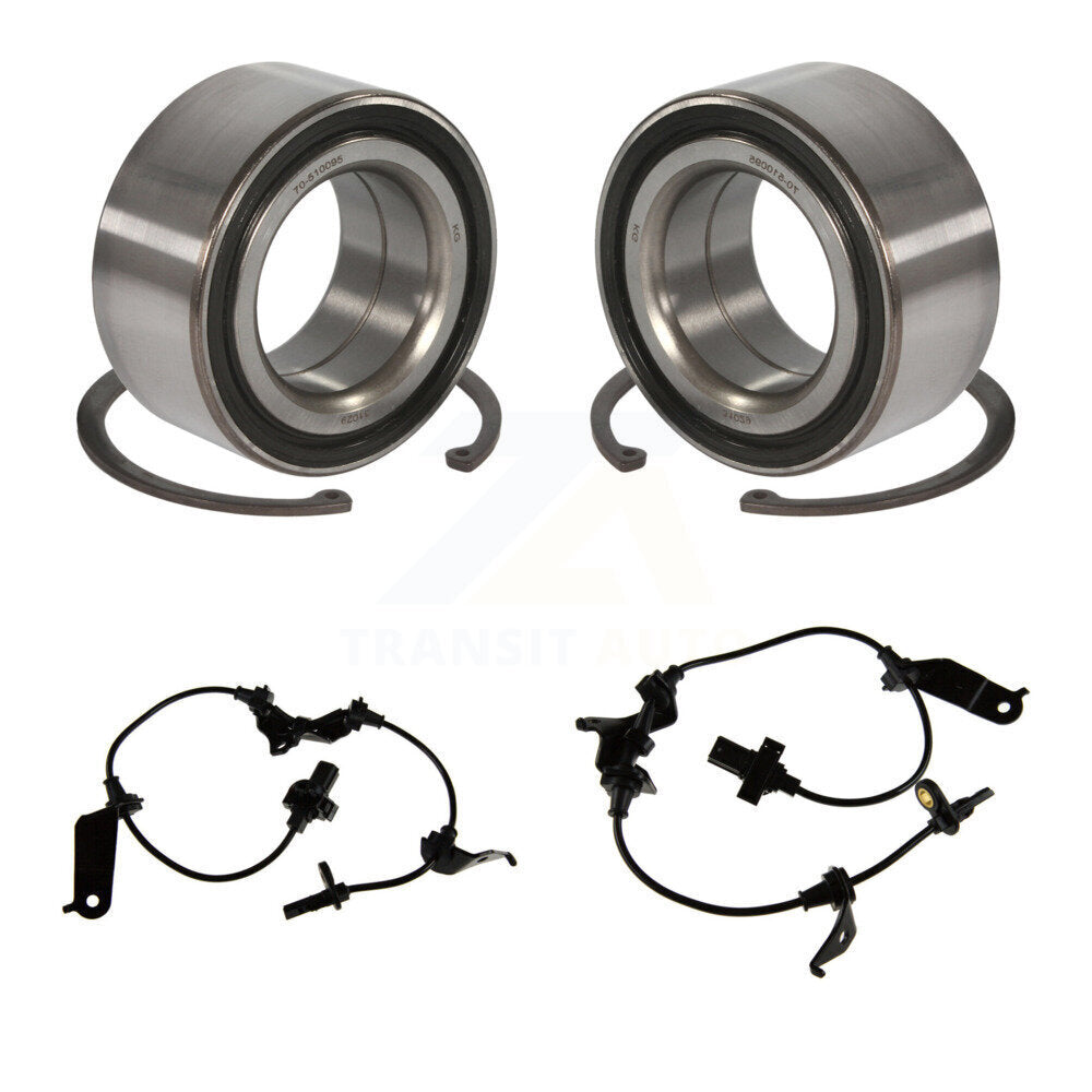 Kit de roulement de roue avant et capteur ABS pour Honda Accord Acura TSX avec harnais