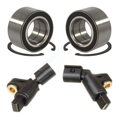 Kit de roulement de roue avant et capteur ABS pour Volkswagen Cabrio Jetta Golf Passat