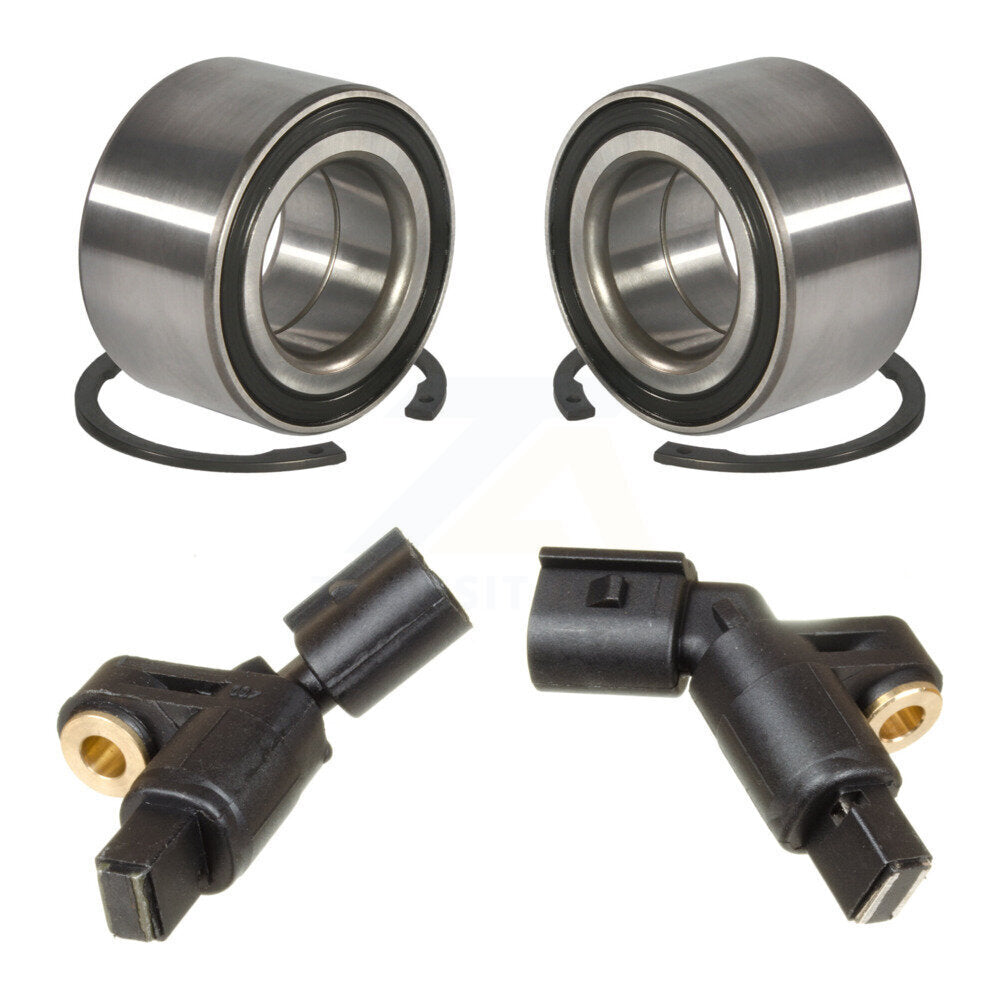 Kit de capteurs ABS de roulement de roue avant, pour Volkswagen Jetta Golf Beetle City Audi T