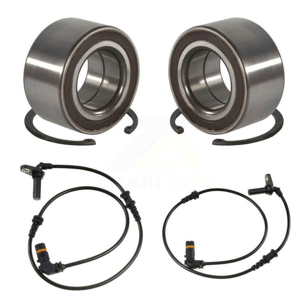 Kit de roulement de roue avant et capteur ABS pour Mercedes-Benz E350 CLS550 E550 E63 AMG
