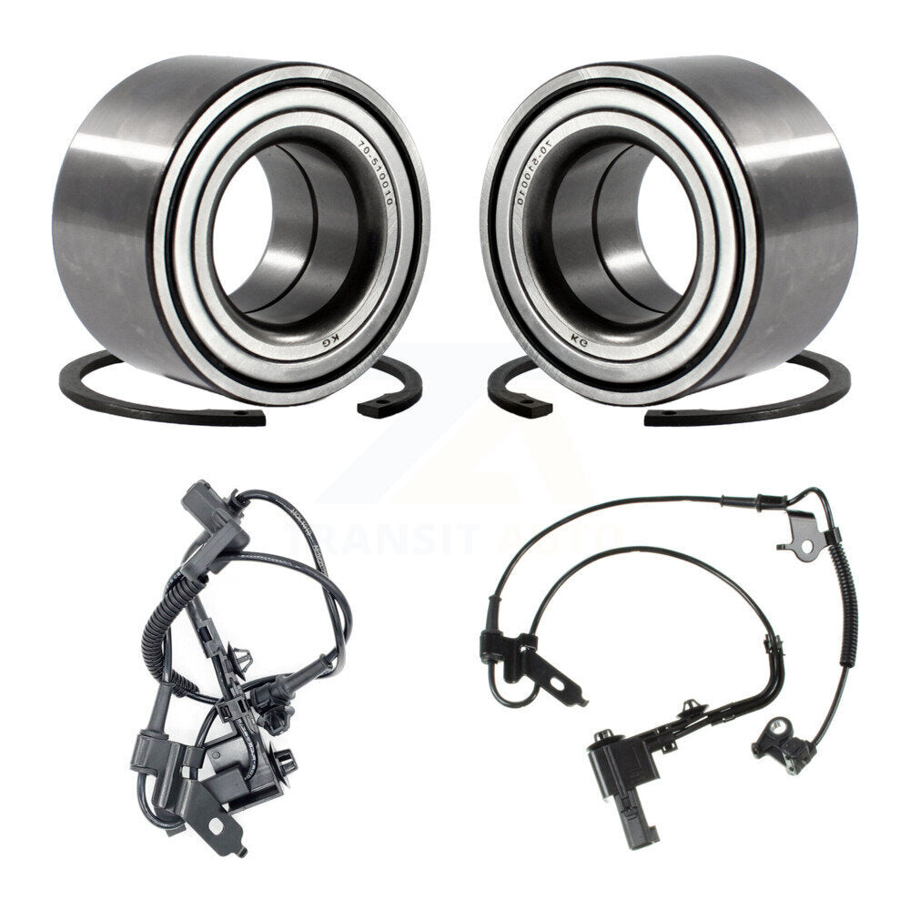 Kit de roulement de roue avant et capteur ABS, pour Ford Fusion Lincoln MKZ Mercury Mila