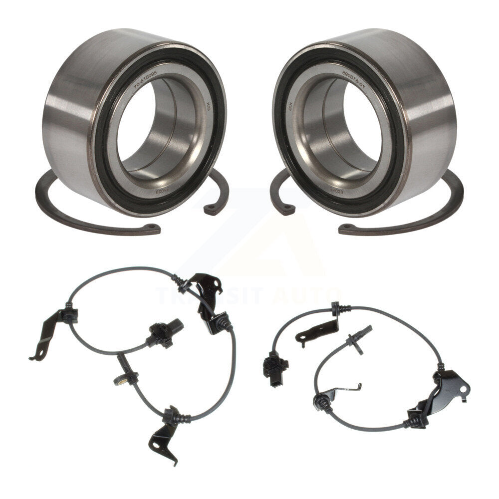 Kit de roulement de roue avant et capteur ABS pour Honda Accord Crosstour avec harnais