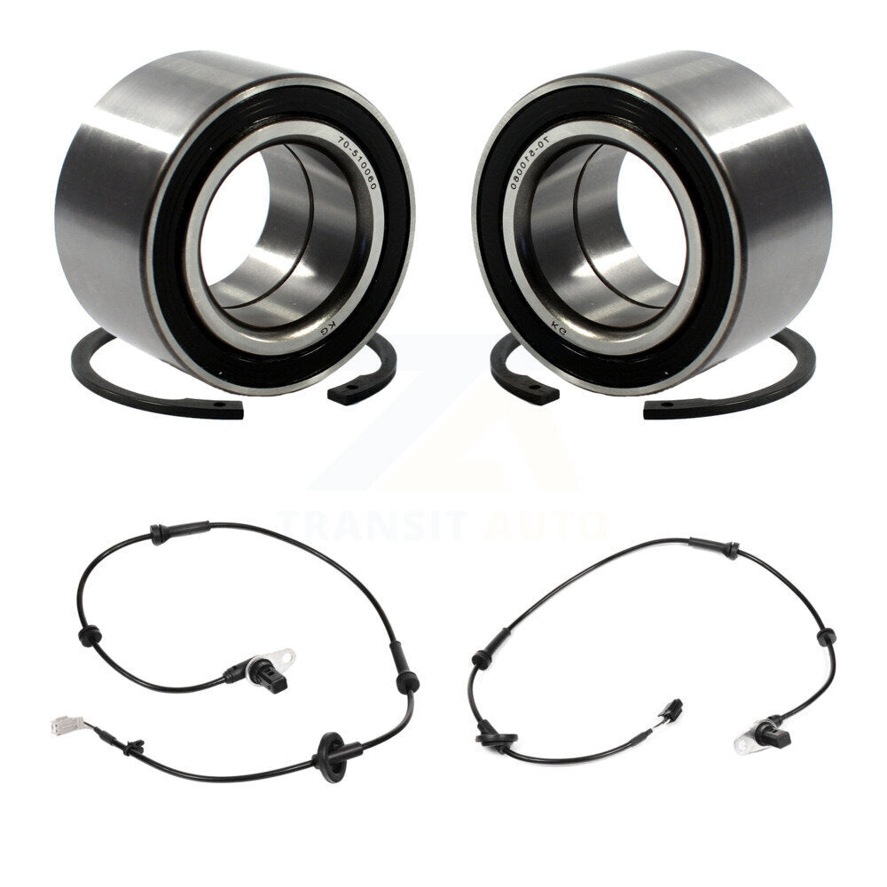 Kit de capteur de roulement de roue avant pour Nissan Maxima 3,5 L 2004-2008 avec 4 roues AB