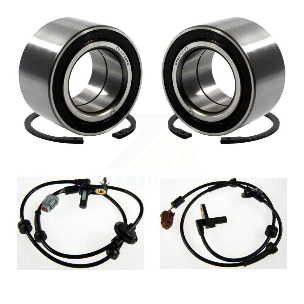 Kit de roulement de roue avant et capteur ABS pour Nissan Altima 2002-2006 avec harnais