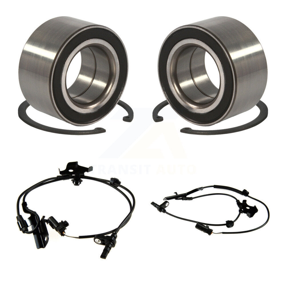 Kit de roulement de roue avant et capteur ABS pour Lexus HS250h 2010 2,4 L avec 4 roues