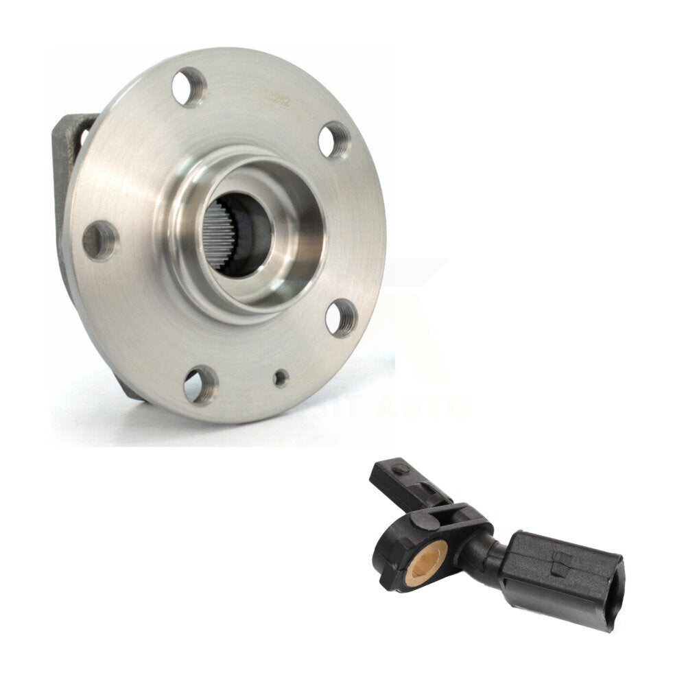 Kit de roulement de moyeu de roue avant et capteur ABS pour Volkswagen Golf SportWagen Alltrac
