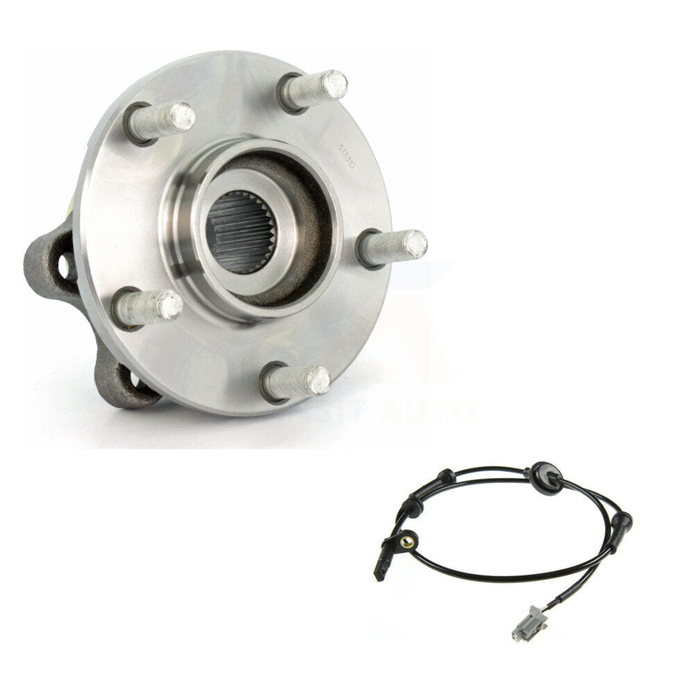 Kit de roulement de moyeu de roue avant et capteur ABS pour Nissan Quest 3,5 L avec 4 roues
