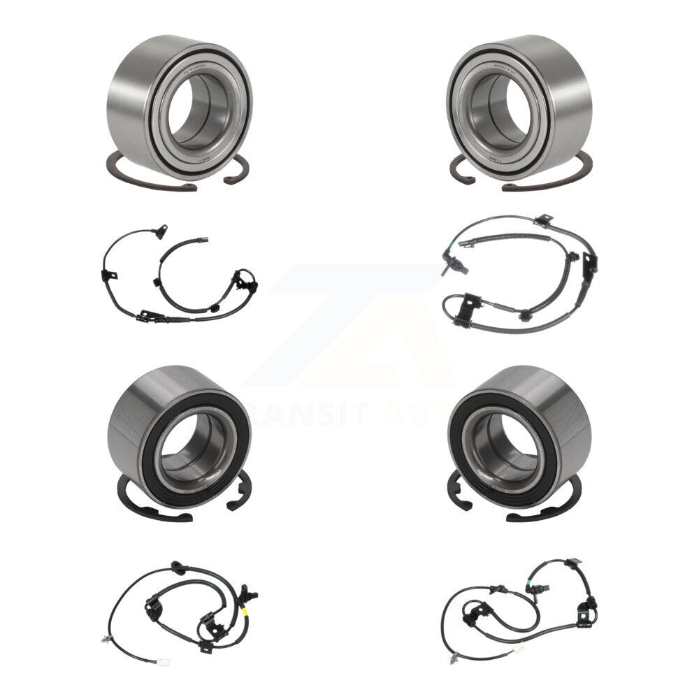 Kit de roulement de roue avant et arrière et capteur ABS (8 pièces) pour Kia Sportage K7S-102782