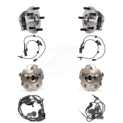 Kit de capteurs ABS de roulement de moyeu de roue avant et arrière (8 pièces) pour Lexus NX300 NX200t NX300h
