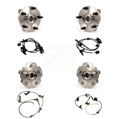 Kit de roulement de moyeu de roue avant et arrière et capteur ABS (8 pièces) pour Toyota RAV4 avec harnais