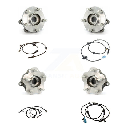 Kit de capteurs ABS pour roulement de moyeu de roue avant et arrière (8 pièces) pour Nissan Murano avec harnais