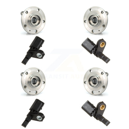 Kit de capteurs de roulement de moyeu de roue avant et arrière (8 pièces) pour Volkswagen Tiguan Audi Q3 TT