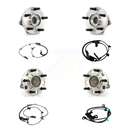 Kit de capteurs ABS de roulement de moyeu de roue avant et arrière (8 pièces) pour Chrysler 200 Dodge Avenge