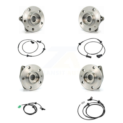 Kit de roulement de moyeu de roue avant et arrière et capteur ABS (8 pièces) pour Volvo S60 XC70 V70 S8