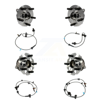 Kit de capteurs ABS pour roulement de moyeu de roue avant et arrière (8 pièces) pour Honda Odyssey avec harnais