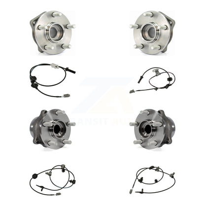 Kit de roulement de moyeu de roue avant et arrière et capteur ABS (8 pièces) pour Subaru XV Crosstrek