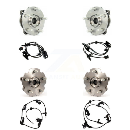 Kit de roulement de moyeu de roue avant et arrière et capteur ABS (8 pièces) pour Toyota RAV4 K7S-10288