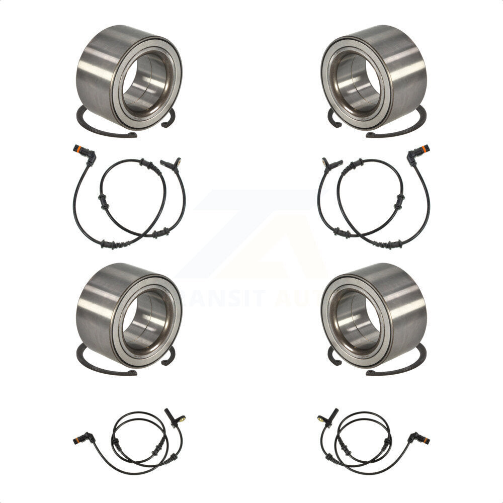 Kit de capteurs ABS de roulement de roue avant et arrière, pour Mercedes-Benz R350 2011 avec harnais