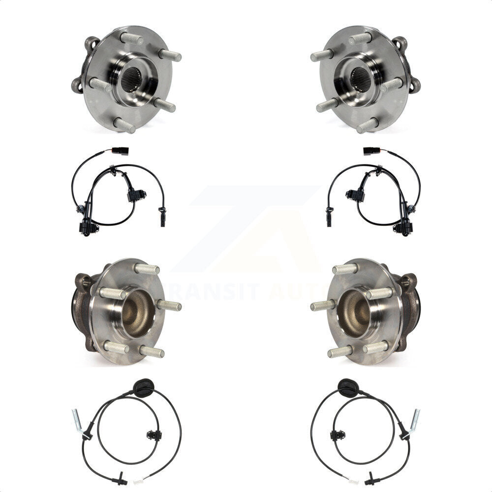 Kit de capteur de roulement de moyeu de roue avant et arrière, pour Mazda 6 2,5 l 14-17 avec ABS à 4 roues