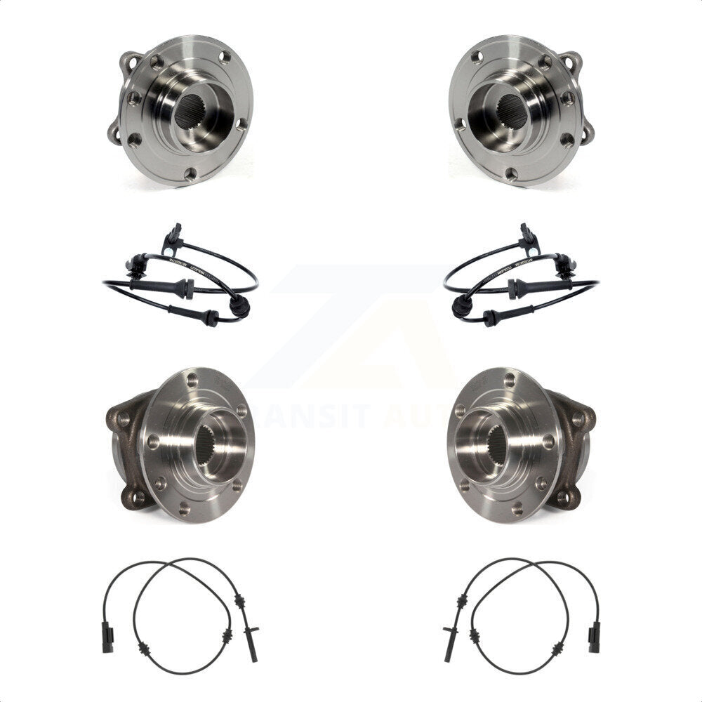 Kit de roulement de moyeu de roue avant et arrière et capteur ABS pour Chrysler 200 K7S-102926