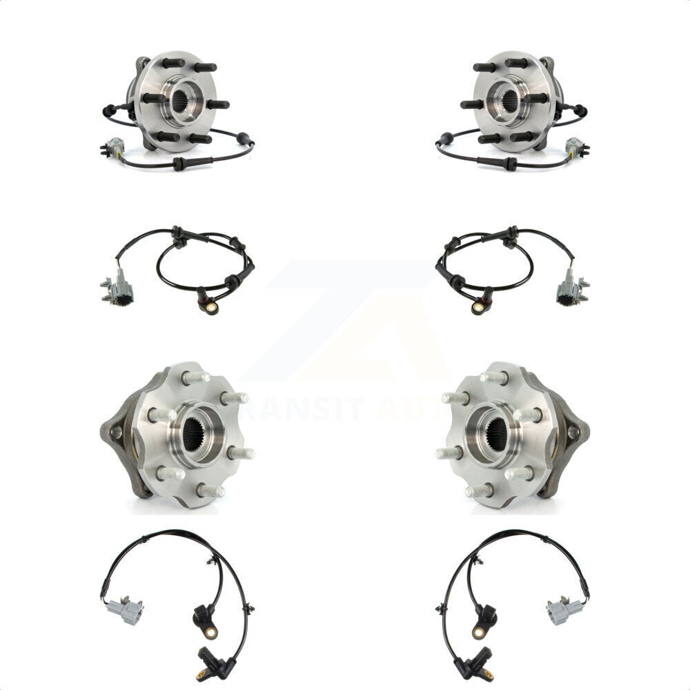 Kit de capteurs supplémentaires pour roulement de moyeu de roue avant et arrière, pour Nissan Pathfinder avec harnais
