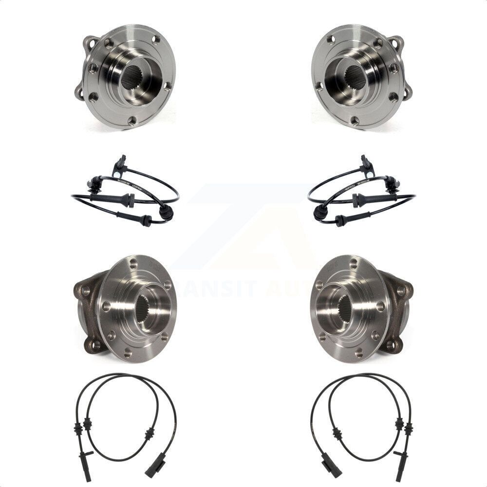 Kit de roulement de moyeu de roue avant et arrière et capteur ABS pour Chrysler 200 K7S-102956