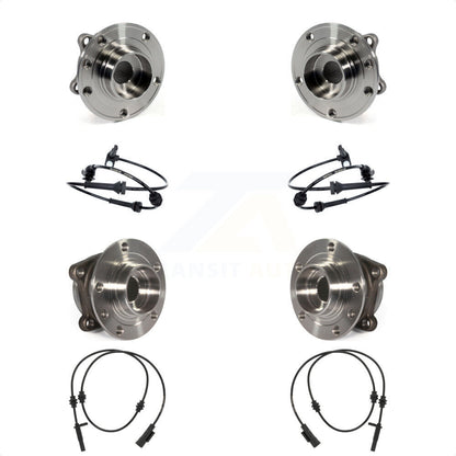 Kit de roulement de moyeu de roue avant et arrière et capteur ABS pour Chrysler 200 K7S-102956