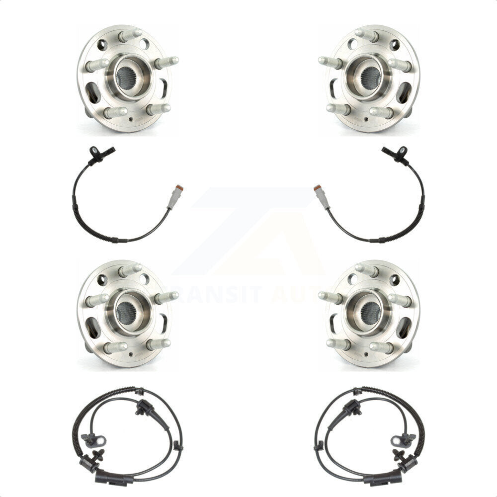 Kit de roulement de moyeu de roue avant et arrière et capteur ABS pour Buick Regal K7S-102957