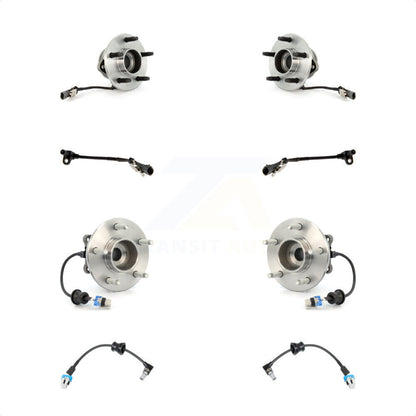 Kit de roulement de moyeu de roue avant et arrière et capteur supplémentaire pour Saturn Vue Chevrolet Equino