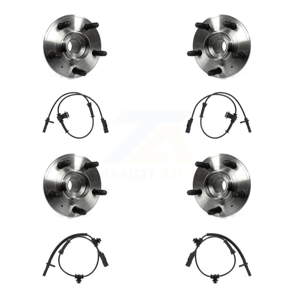 Kit de capteur de roulement de moyeu de roue avant et arrière, pour Chevrolet Camaro 12-15 avec harnais