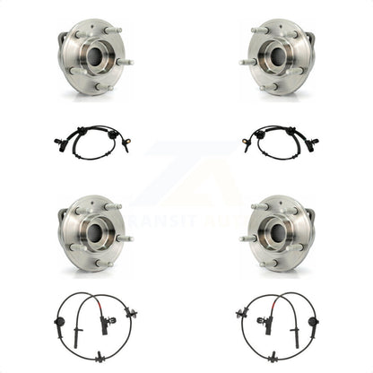 Kit de roulement de moyeu de roue avant et arrière et capteur ABS pour Cadillac ATS AWD 2013 – 2019