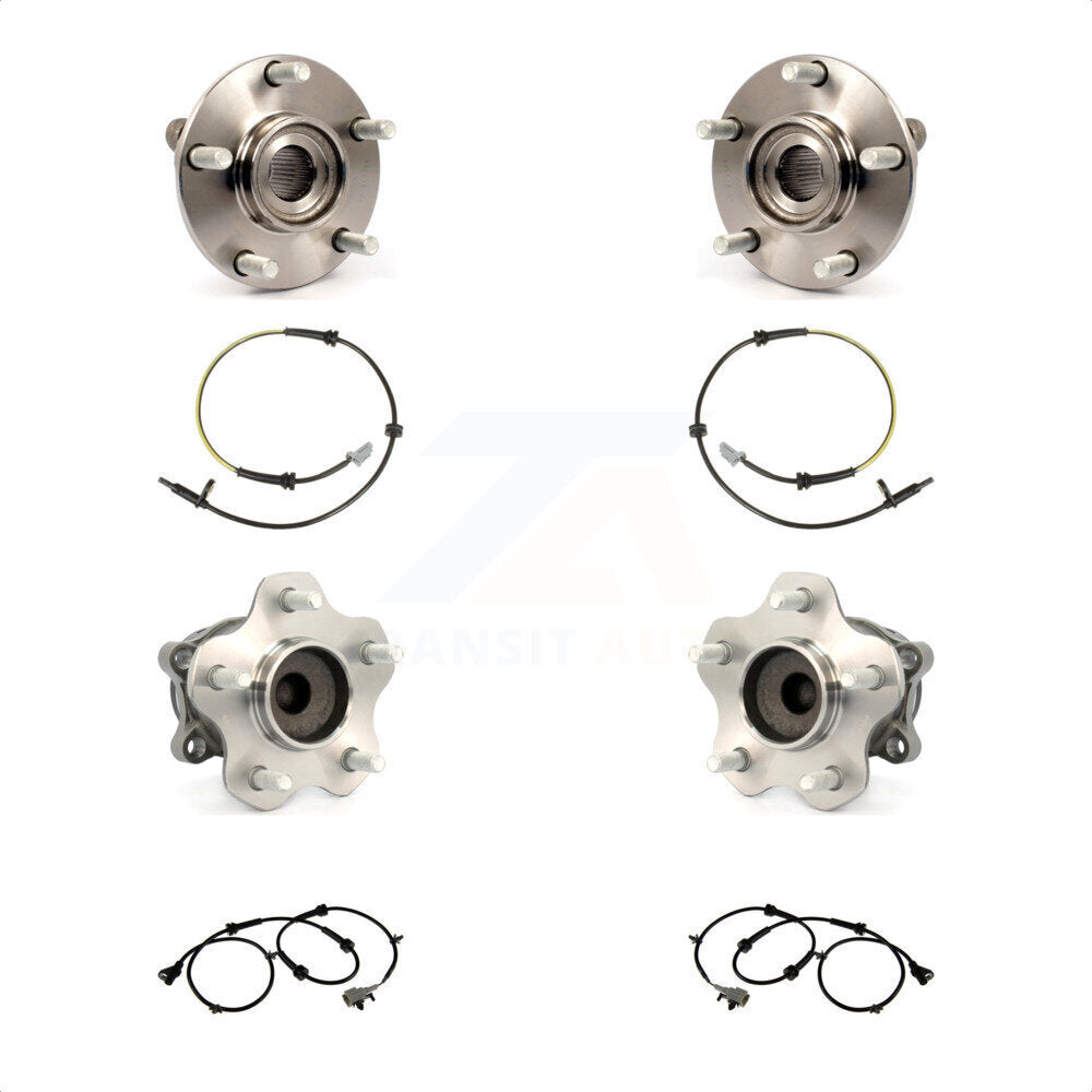 Kit de capteurs ABS pour roulement de moyeu de roue avant et arrière, pour Nissan Rogue Select avec harnais