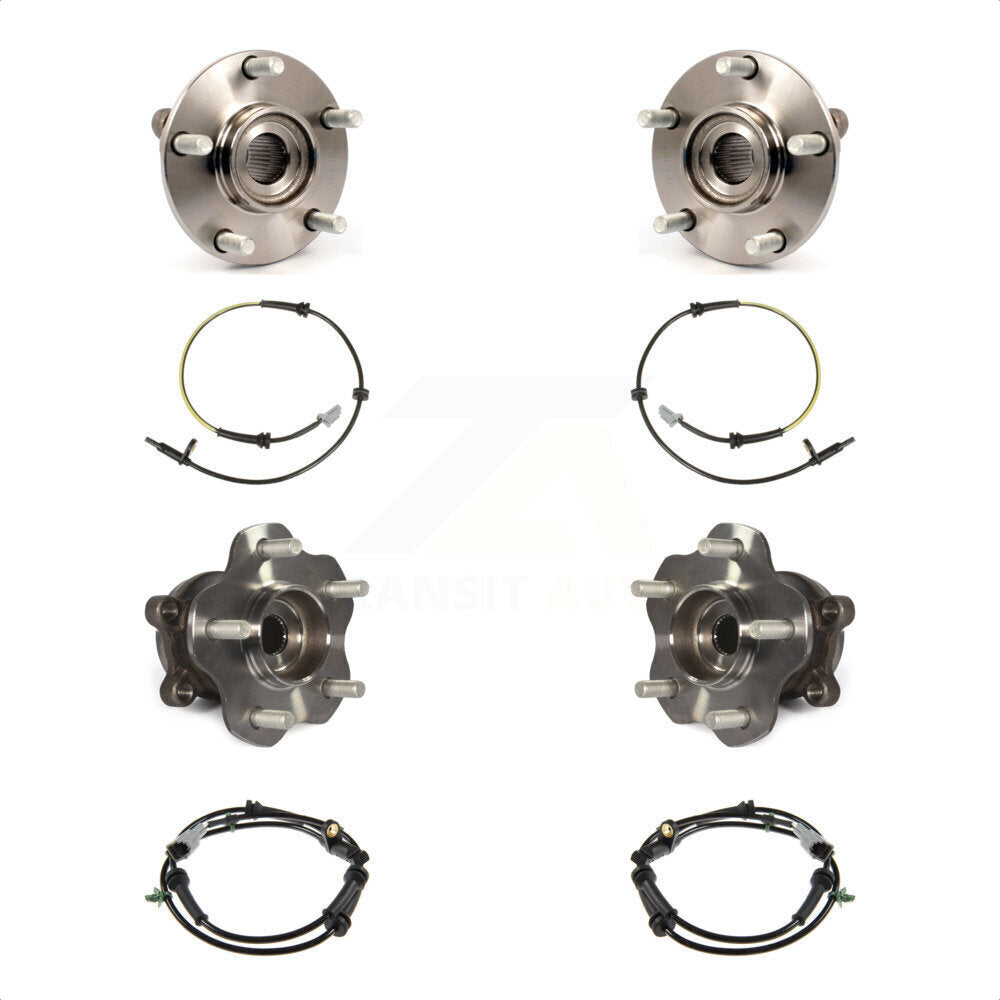 Kit de capteurs ABS pour roulement de moyeu de roue avant et arrière, pour Nissan Rogue Select avec harnais