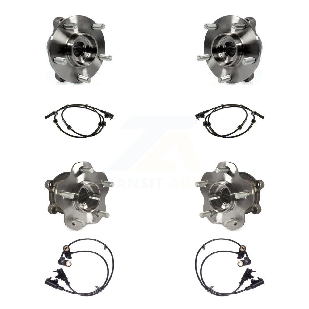 Kit de roulement et capteur de moyeu de roue avant et arrière, pour INFINITI G35 G25 Q40 avec harnais
