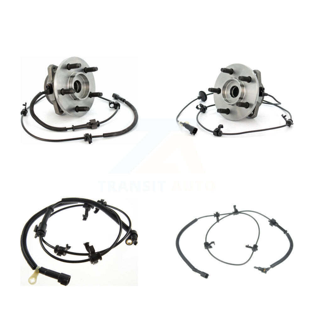 Kit de roulement de moyeu de roue avant et capteur ABS supplémentaire pour Jeep Liberty avec harnais