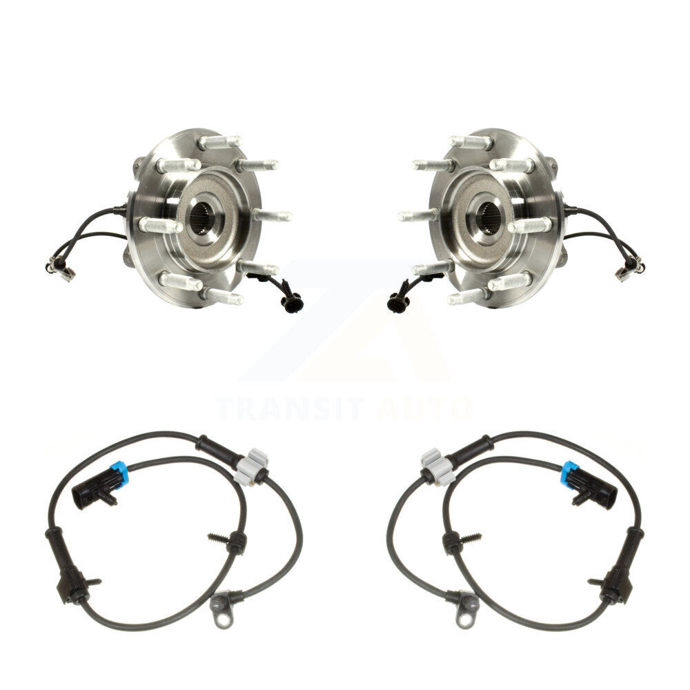 Kit de roulement de moyeu de roue avant et capteur ABS supplémentaire pour Chevrolet Silverado 1500 H