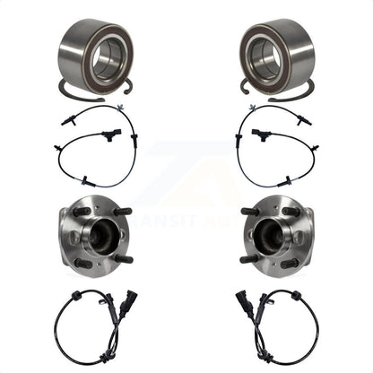 Kit de roulement de roue avant et arrière et capteur ABS pour Ford Fiesta avec harnais