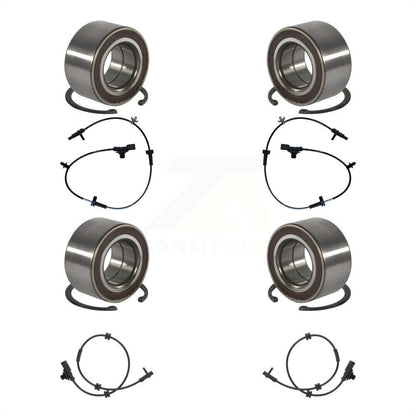 Kit de roulement de roue avant et arrière et capteur ABS pour Ford Fiesta 2014 – 2015 avec harnais